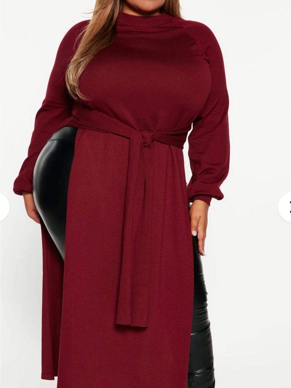 Long Side Slit Sweater